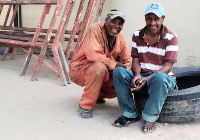 mechanic and his friend